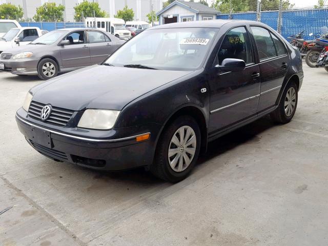 3VWRK69M84M002671 - 2004 VOLKSWAGEN JETTA GL BLACK photo 2