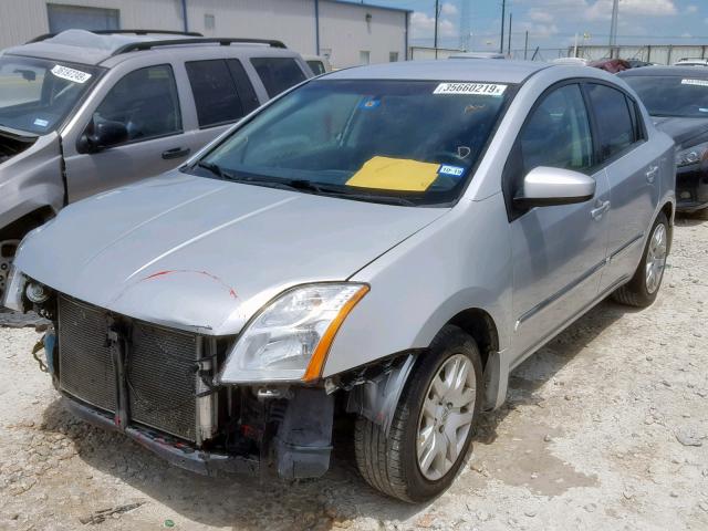 3N1AB6AP5CL705836 - 2012 NISSAN SENTRA 2.0 SILVER photo 2