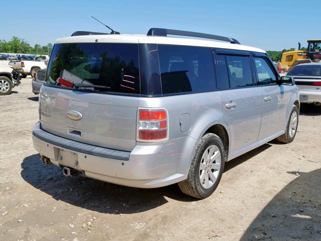 2FMGK5BCXCBD18218 - 2012 FORD FLEX SE SILVER photo 4