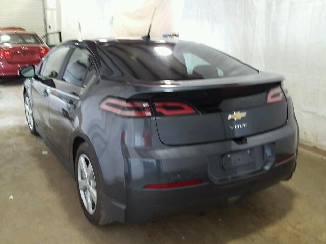 1G1RB6E40DU116158 - 2013 CHEVROLET VOLT GRAY photo 3