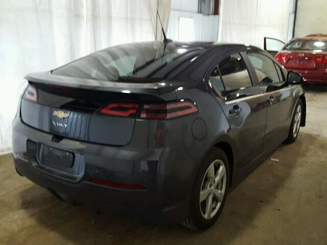 1G1RB6E40DU116158 - 2013 CHEVROLET VOLT GRAY photo 4