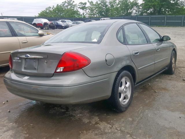 1FAFP55UX3A215128 - 2003 FORD TAURUS SES GRAY photo 4