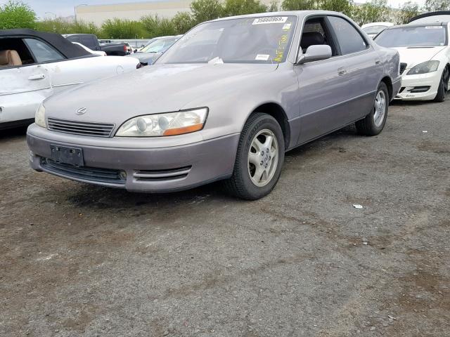 JT8GK13T5R0073932 - 1994 LEXUS ES 300 PURPLE photo 2