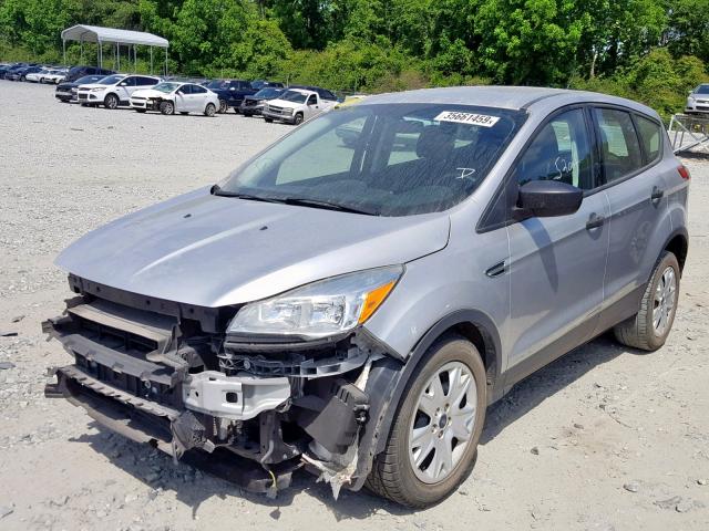 1FMCU0F71EUC98060 - 2014 FORD ESCAPE S SILVER photo 2