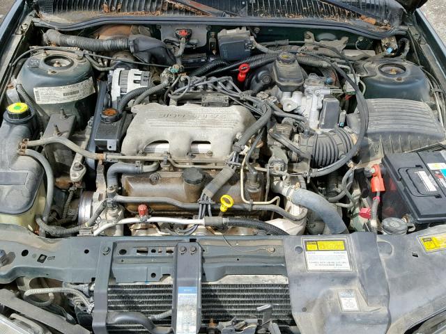 1G2NE55M7SC745043 - 1995 PONTIAC GRAND AM S GREEN photo 7