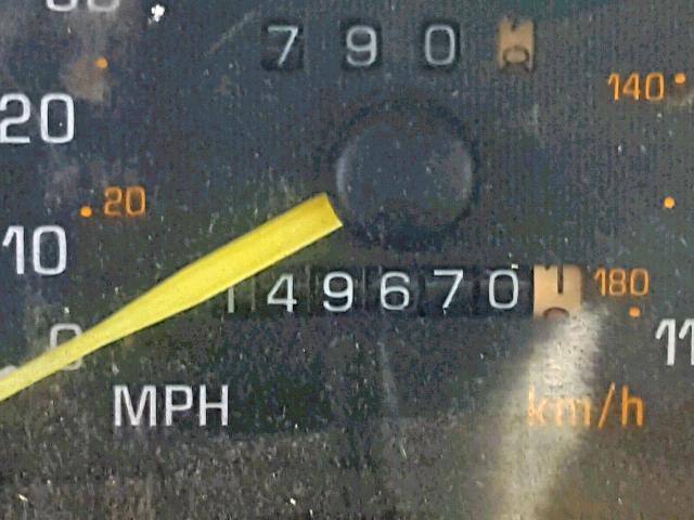 1G2NE55M7SC745043 - 1995 PONTIAC GRAND AM S GREEN photo 8