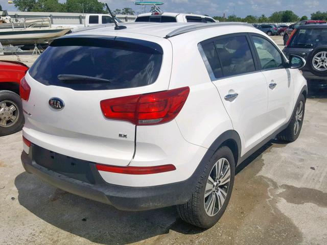 KNDPC3AC2G7806441 - 2016 KIA SPORTAGE E WHITE photo 4