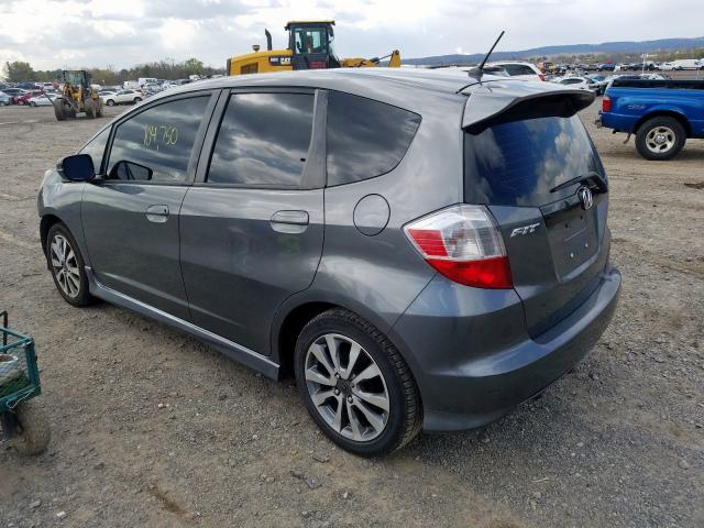 JHMGE8H5XCC019381 - 2012 HONDA FIT SPORT  photo 3