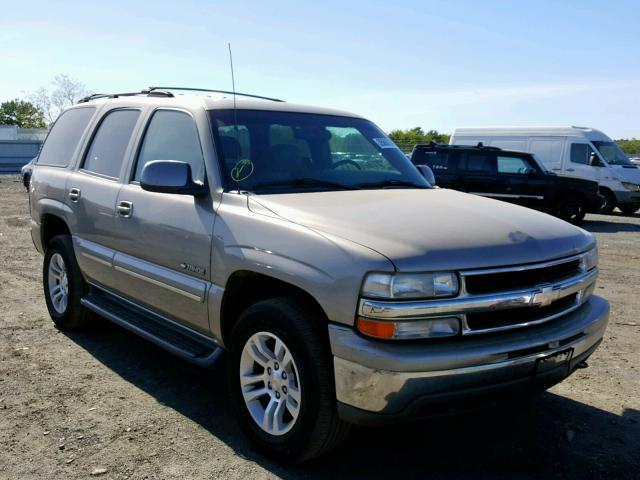 1GNEK13T81J147410 - 2001 CHEVROLET TAHOE K150 TAN photo 1