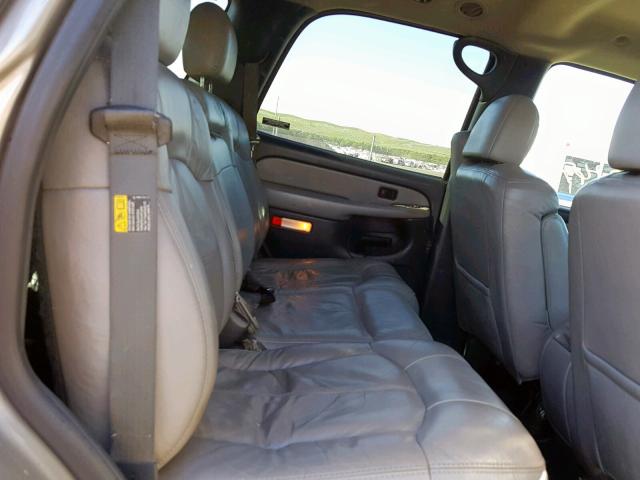 1GNEK13T81J147410 - 2001 CHEVROLET TAHOE K150 TAN photo 6