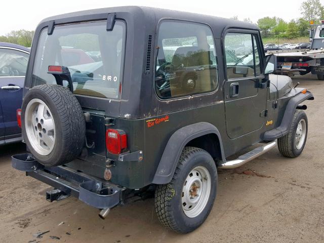 1J4FY19P2SP278170 - 1995 JEEP WRANGLER / GREEN photo 4