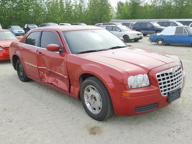 2C3LA43R97H807039 - 2007 CHRYSLER 300 MAROON photo 1