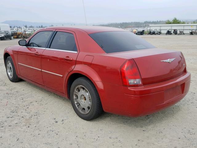 2C3LA43R97H807039 - 2007 CHRYSLER 300 MAROON photo 3