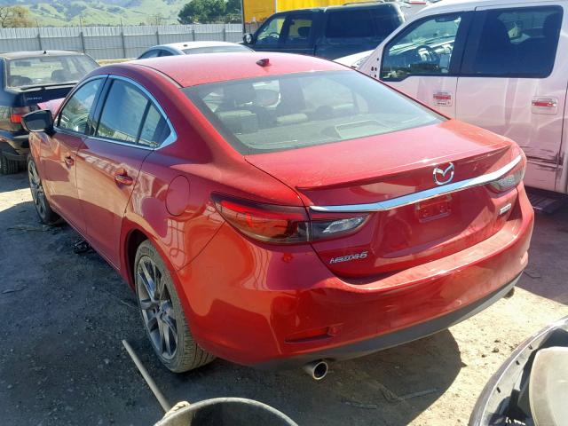 JM1GL1X52H1112365 - 2017 MAZDA 6 GRAND TO RED photo 3