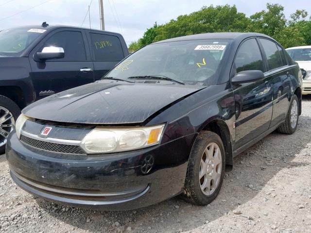 1G8AJ52F94Z162673 - 2004 SATURN ION LEVEL BLACK photo 2