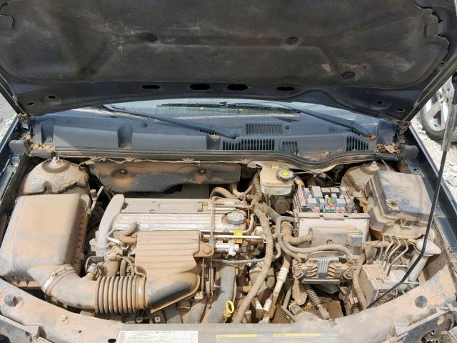 1G8AJ52F94Z162673 - 2004 SATURN ION LEVEL BLACK photo 7