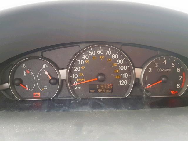 1G8AJ52F94Z162673 - 2004 SATURN ION LEVEL BLACK photo 8