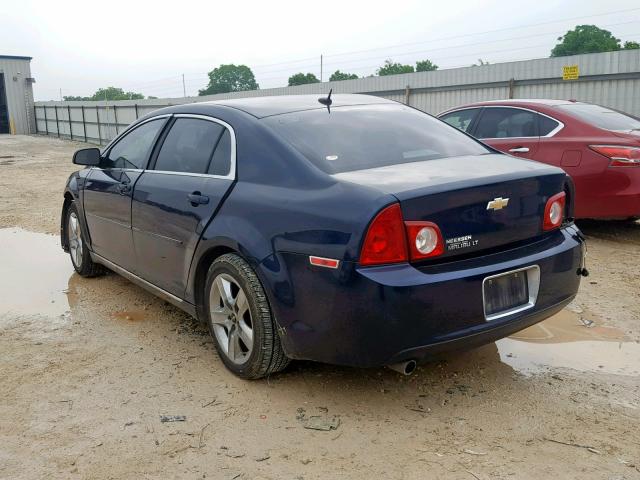 1G1ZC5EB5AF219601 - 2010 CHEVROLET MALIBU 1LT BLUE photo 3