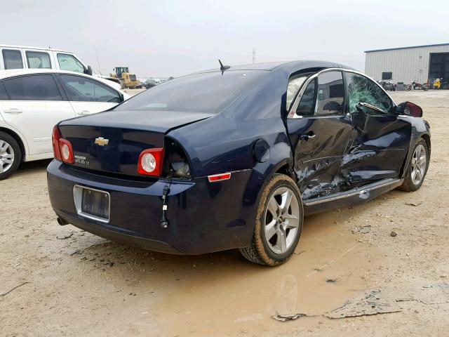 1G1ZC5EB5AF219601 - 2010 CHEVROLET MALIBU 1LT BLUE photo 4