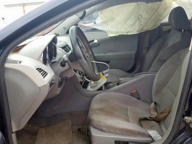 1G1ZC5EB5AF219601 - 2010 CHEVROLET MALIBU 1LT BLUE photo 5