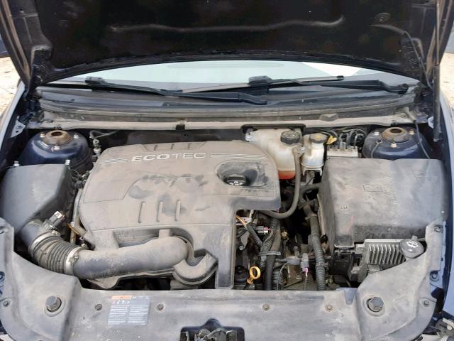 1G1ZC5EB5AF219601 - 2010 CHEVROLET MALIBU 1LT BLUE photo 7