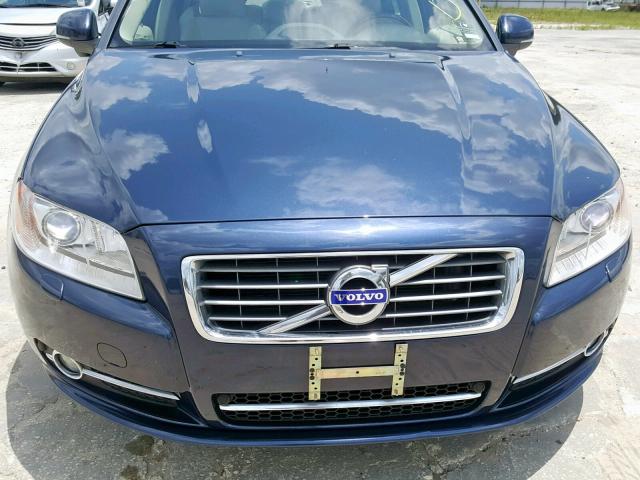 YV1902AH5C1155143 - 2012 VOLVO S80 T6 BLUE photo 9