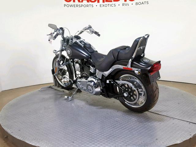 1HD1JL51XAB012438 - 2010 HARLEY-DAVIDSON FXSTC BLACK photo 6