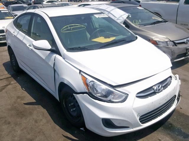 KMHCT4AE1HU233682 - 2017 HYUNDAI ACCENT SE WHITE photo 1