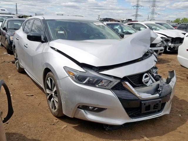 1N4AA6AP5GC424448 - 2016 NISSAN MAXIMA 3.5 SILVER photo 1