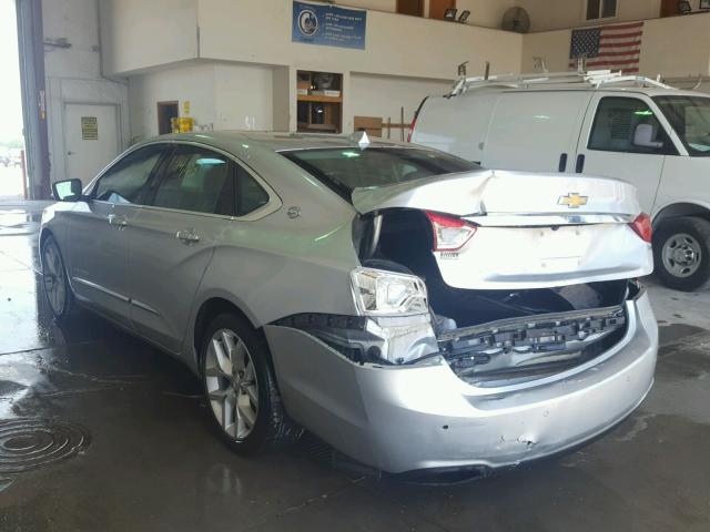 1G1155S30EU109738 - 2014 CHEVROLET IMPALA LTZ SILVER photo 3