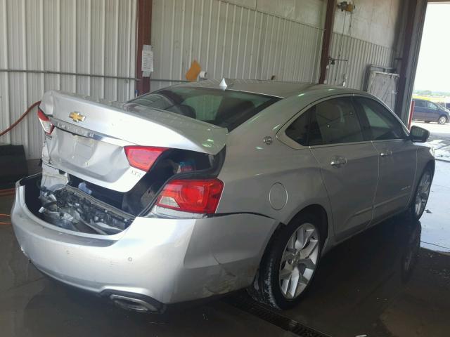 1G1155S30EU109738 - 2014 CHEVROLET IMPALA LTZ SILVER photo 4