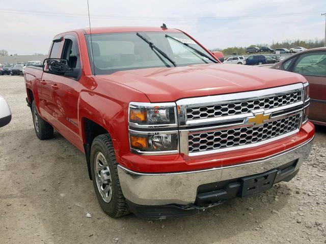 1GCRCREC4EZ333696 - 2014 CHEVROLET SILVERADO RED photo 1