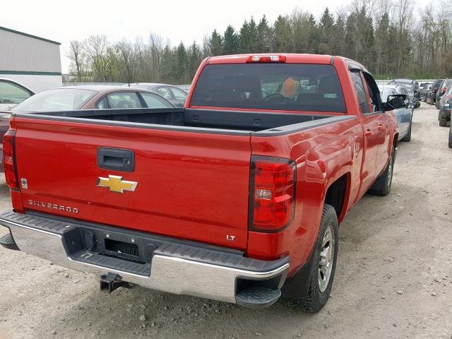 1GCRCREC4EZ333696 - 2014 CHEVROLET SILVERADO RED photo 4