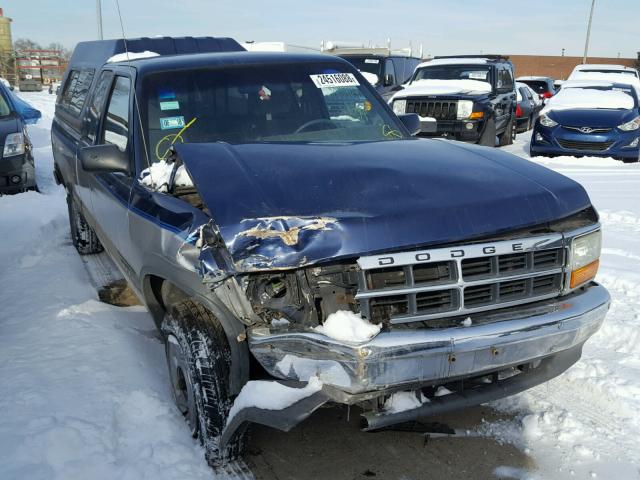 1B7FL23X0MS326056 - 1991 DODGE DAKOTA TWO TONE photo 1