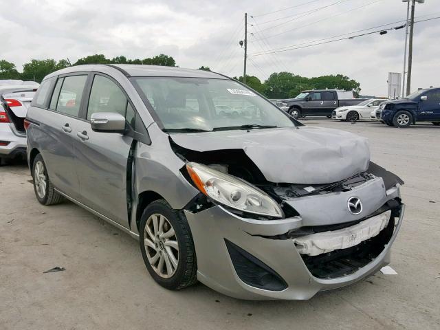 JM1CW2BL4D0154439 - 2013 MAZDA 5 SILVER photo 1