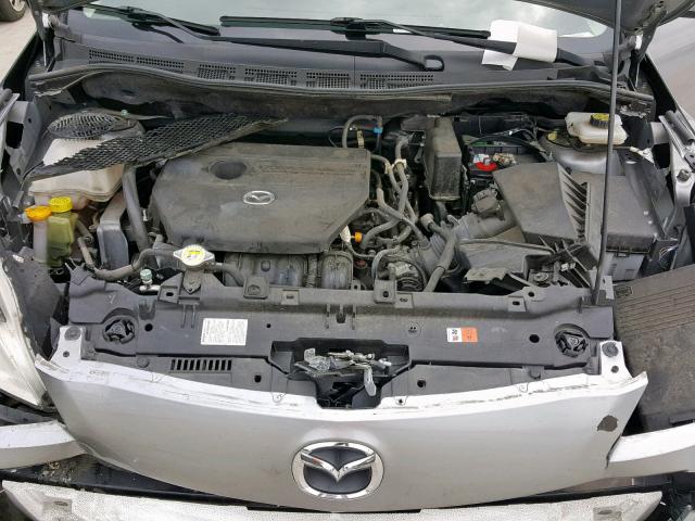 JM1CW2BL4D0154439 - 2013 MAZDA 5 SILVER photo 7