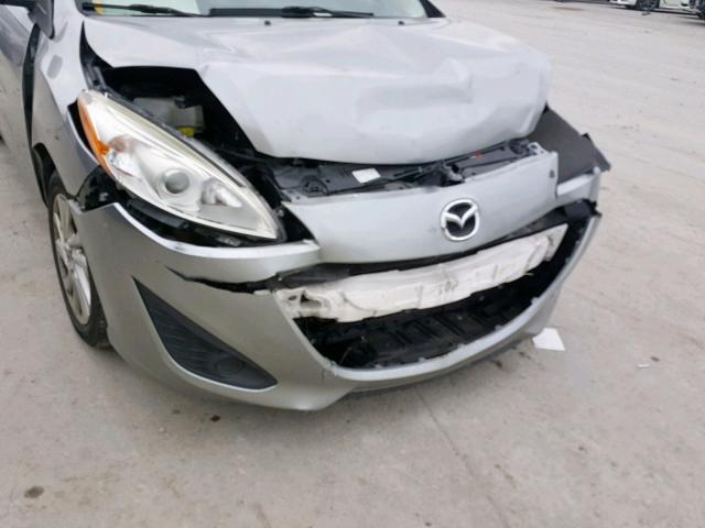 JM1CW2BL4D0154439 - 2013 MAZDA 5 SILVER photo 9