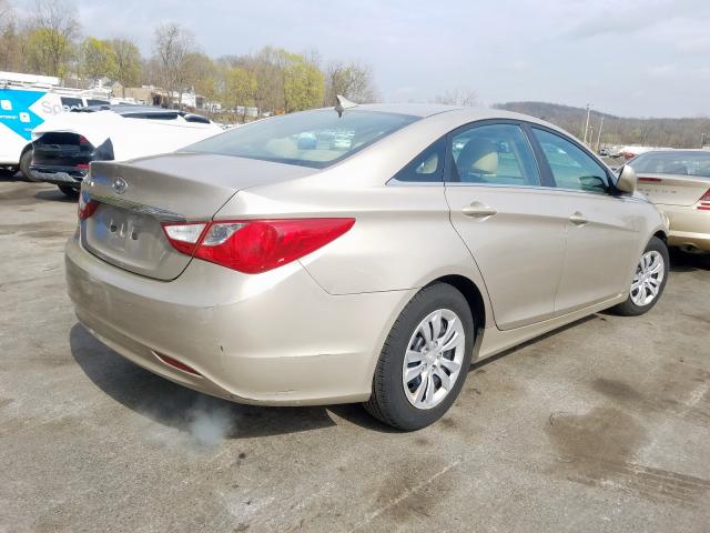 5NPEB4AC6BH222743 - 2011 HYUNDAI SONATA GLS  photo 4