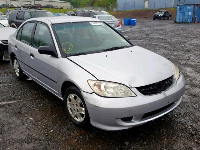 2HGES16384H618502 - 2004 HONDA CIVIC DX V SILVER photo 1