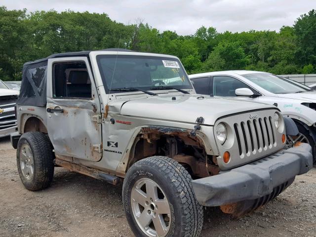 1J4FA24127L164519 - 2007 JEEP WRANGLER X BROWN photo 1