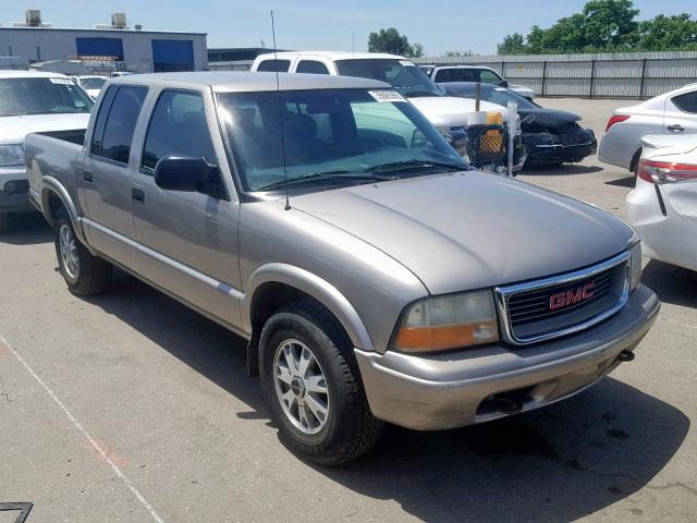 1GTDT13W82K159712 - 2002 GMC SONOMA BEIGE photo 1