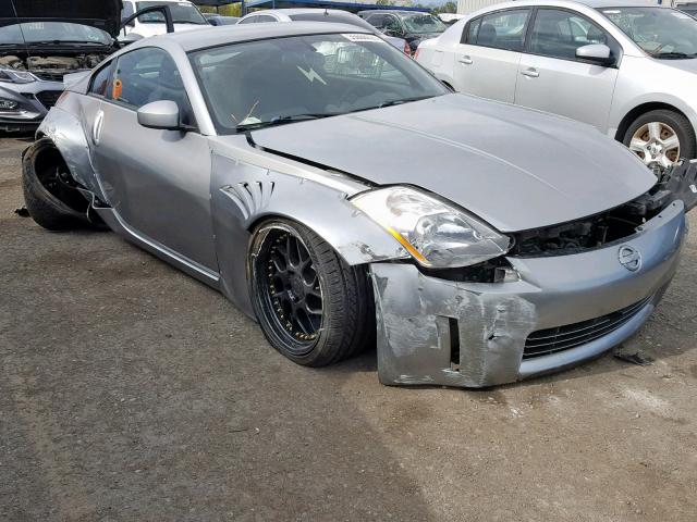 JN1AZ34D64T150291 - 2004 NISSAN 350Z COUPE SILVER photo 1