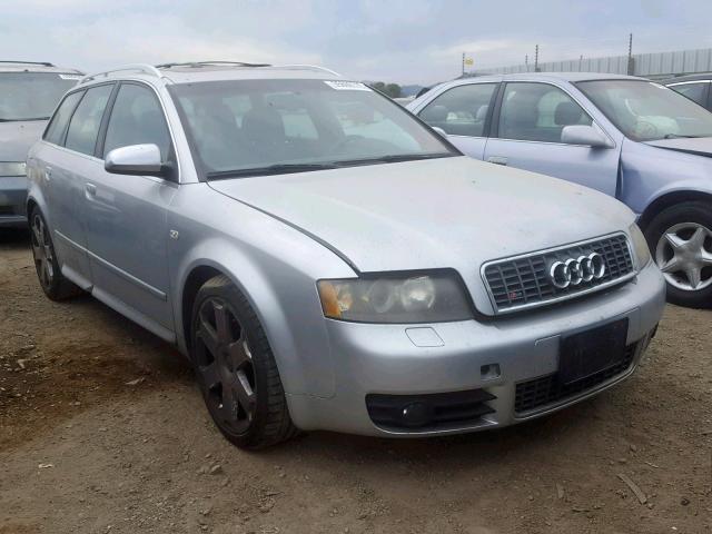 WAUXL68E95A046076 - 2005 AUDI S4 AVANT Q SILVER photo 1