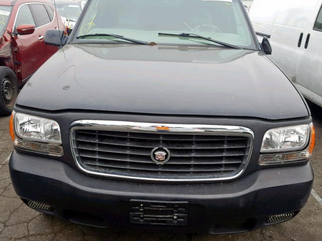 1GYEK13R4YR136536 - 2000 CADILLAC ESCALADE BLACK photo 7