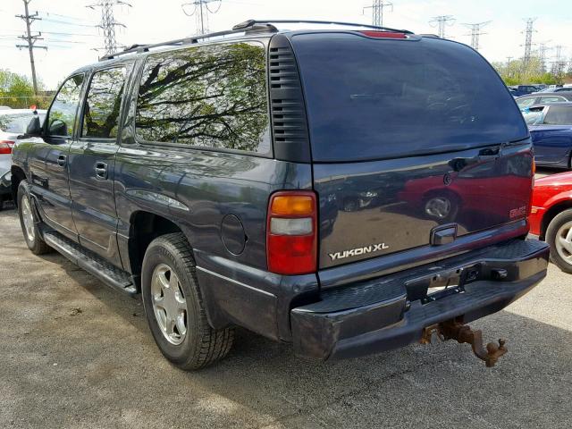 1GKFK66U83J142441 - 2003 GMC YUKON XL D BLACK photo 3