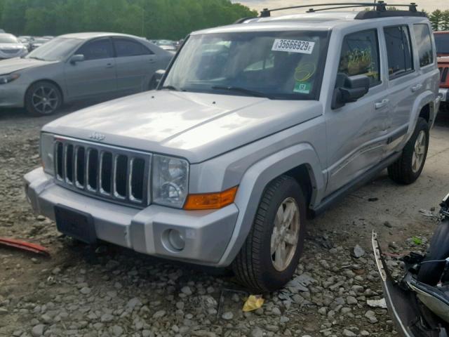 1J8HG48K38C168570 - 2008 JEEP COMMANDER 银色 照片 2