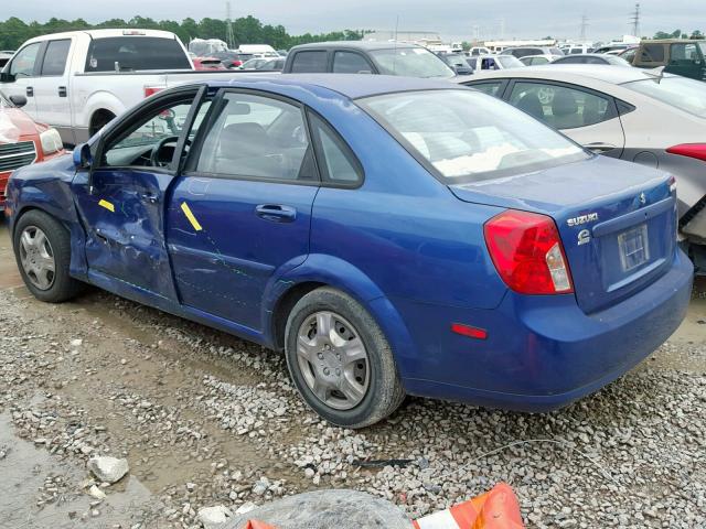 KL5JD56Z46K410430 - 2006 SUZUKI FORENZA BLUE photo 3