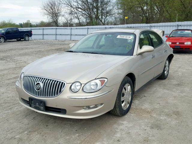 2G4WF582X81187268 - 2008 BUICK ALLURE CX BEIGE photo 2