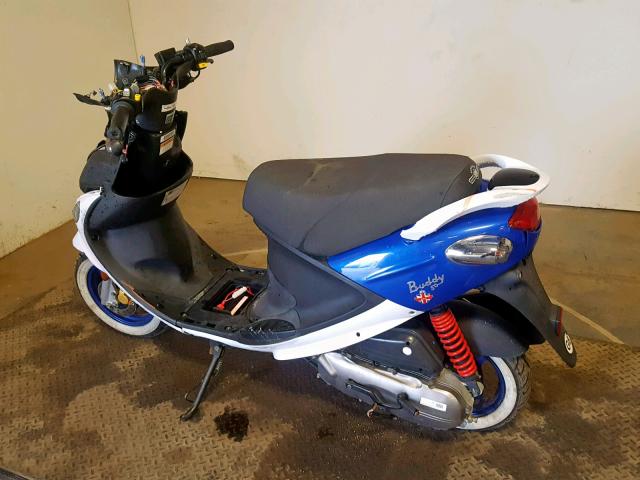 RFVPAP5A4E1115696 - 2014 GENUINE SCOOTER CO. BUDDY 50 BLUE photo 3