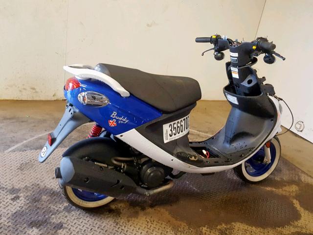 RFVPAP5A4E1115696 - 2014 GENUINE SCOOTER CO. BUDDY 50 BLUE photo 4